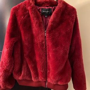 Banana Republic Faux Fur Jacket